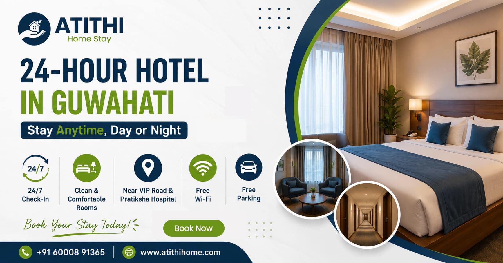 Looking for a 24 Hours Hotel in Guwahati? Here’s What You Should Know