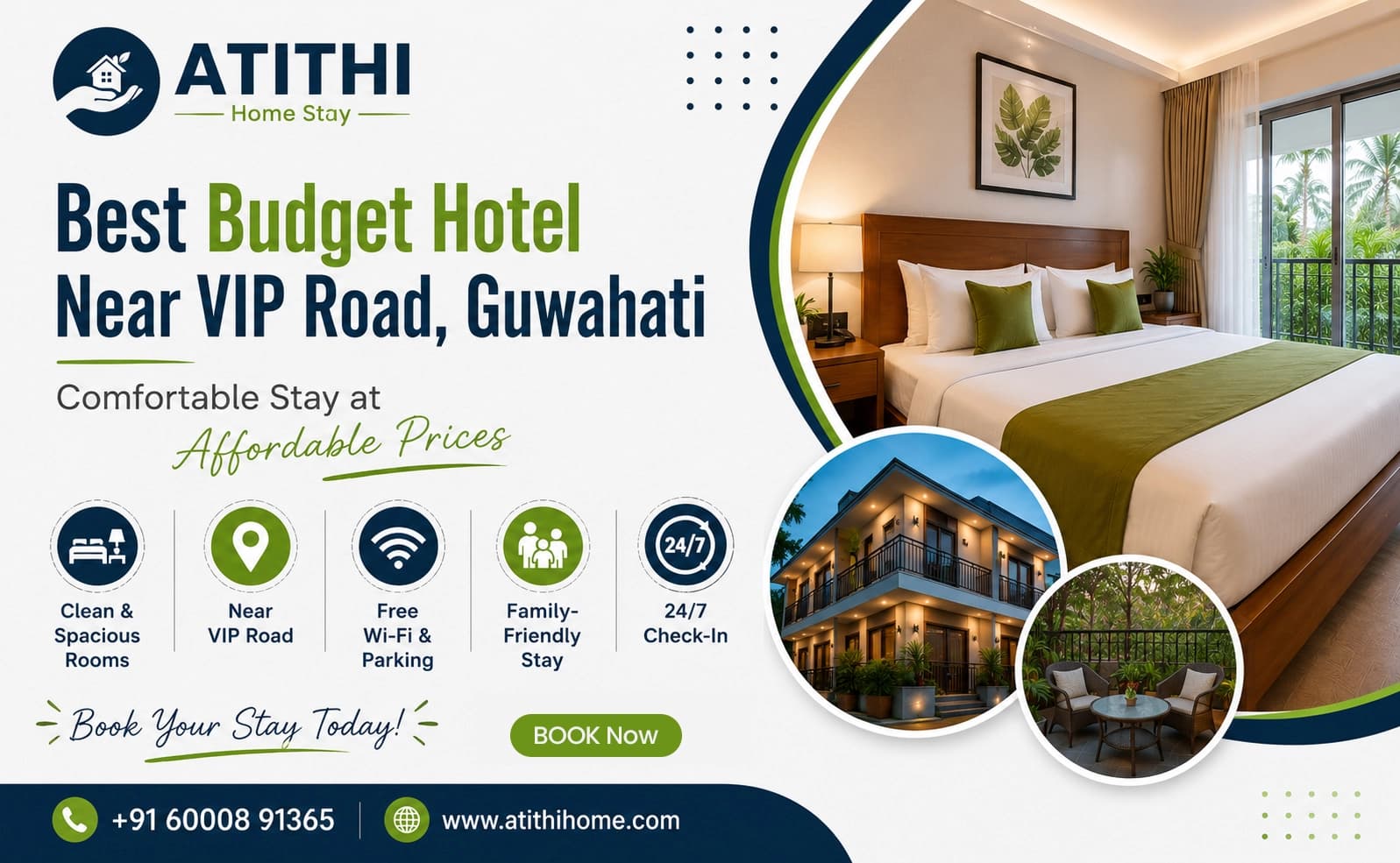 Top Reasons to Choose a Budget Hotel in Guwahati Near VIP Road